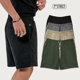 กางเกงขาสั้น 7ᵗʰ Street ทรงสวย สวมใส่สบาย ตัดเย็บจากผ้า Cotton 100% รุ่น SPLF Clothing Man