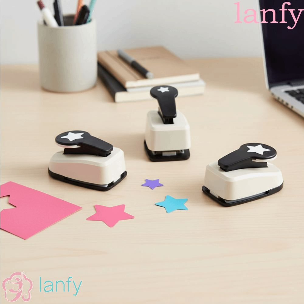 LANFY Scrapbooking Punches Maker, 9/16/25 มม.กระดาษการ์ด Craft Hole ...