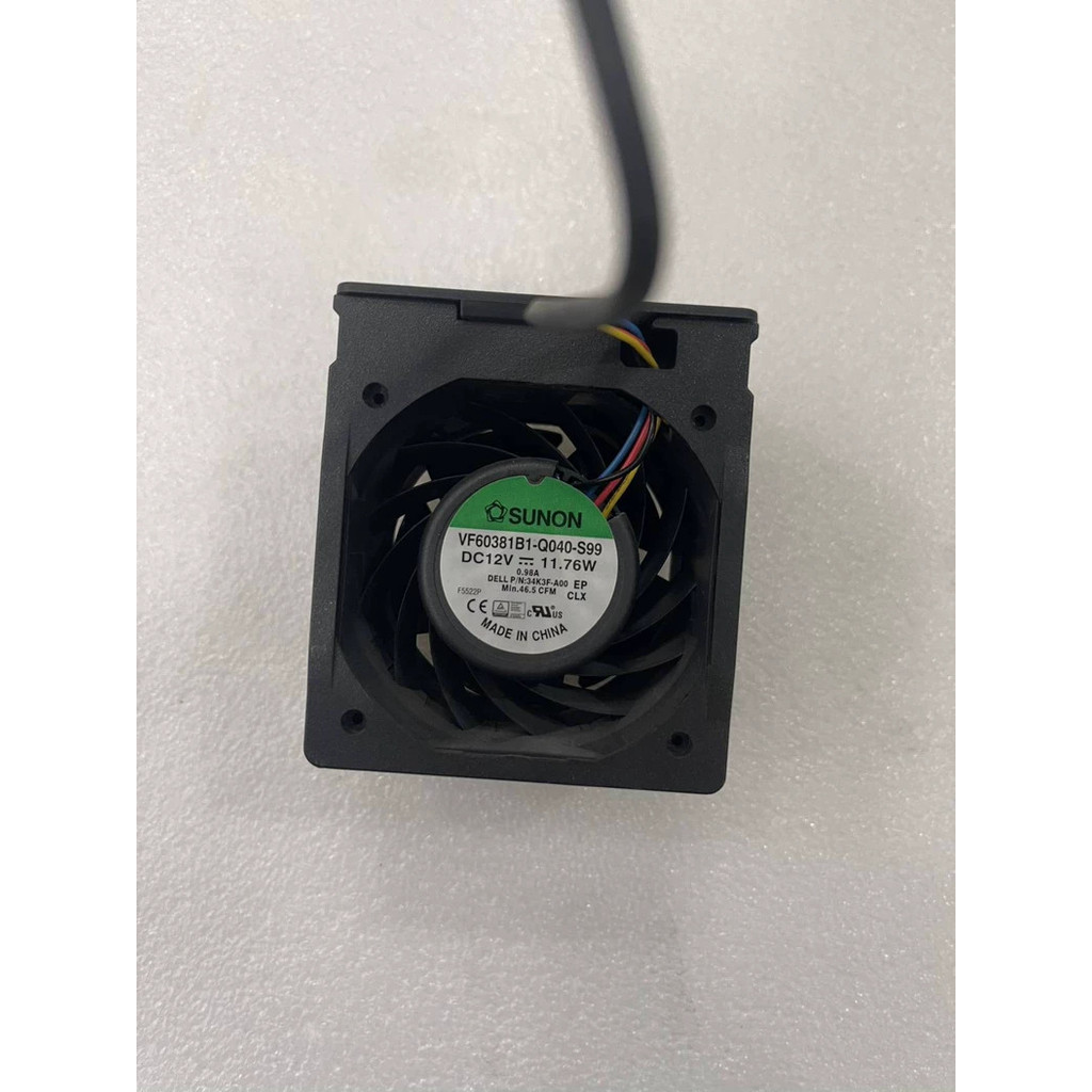 สําหรับ Dell PowerEdge R530 R530XD พัดลมระบายความร้อน MRX6C 3D7GY G2CJ4 ...