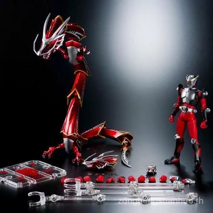 [คลังสินค้าพร้อม] KO Kamen Rider Dragon Rider SHF Ryuki Dragon Crimson ...