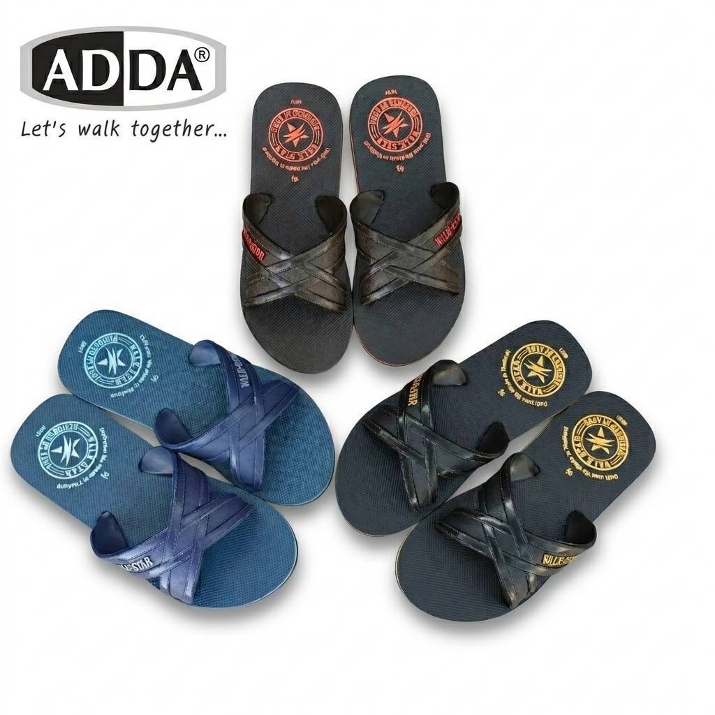 Adda Walk Star รองเท้าแตะฟองน้ำ รองเท้าแตะแบบสวม สำหรับผู้ชาย รุ่น 8B01 ...