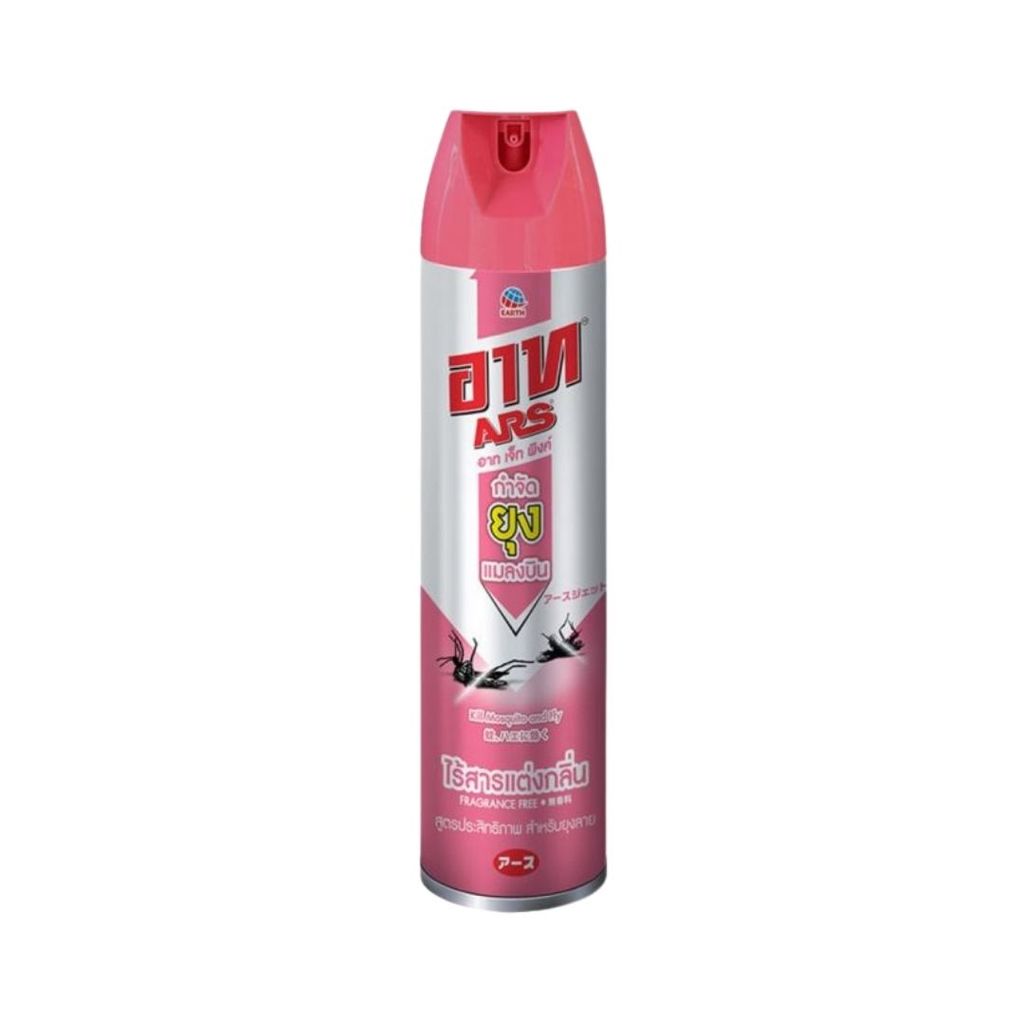 อาท เจ็ทพิงค์ สเปรย์กำจัดแมลง ไร้กลิ่น (Ars Jet Pink Insecticide Spray ...