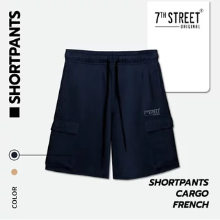 7ᵗʰ Street Original Shortpants Cargo Cotton100% Baby french terry ผ้านิ่มใส่สบาย เอวยืด คล่องตัวทุกการเคลื่อนไหว รุ่น...