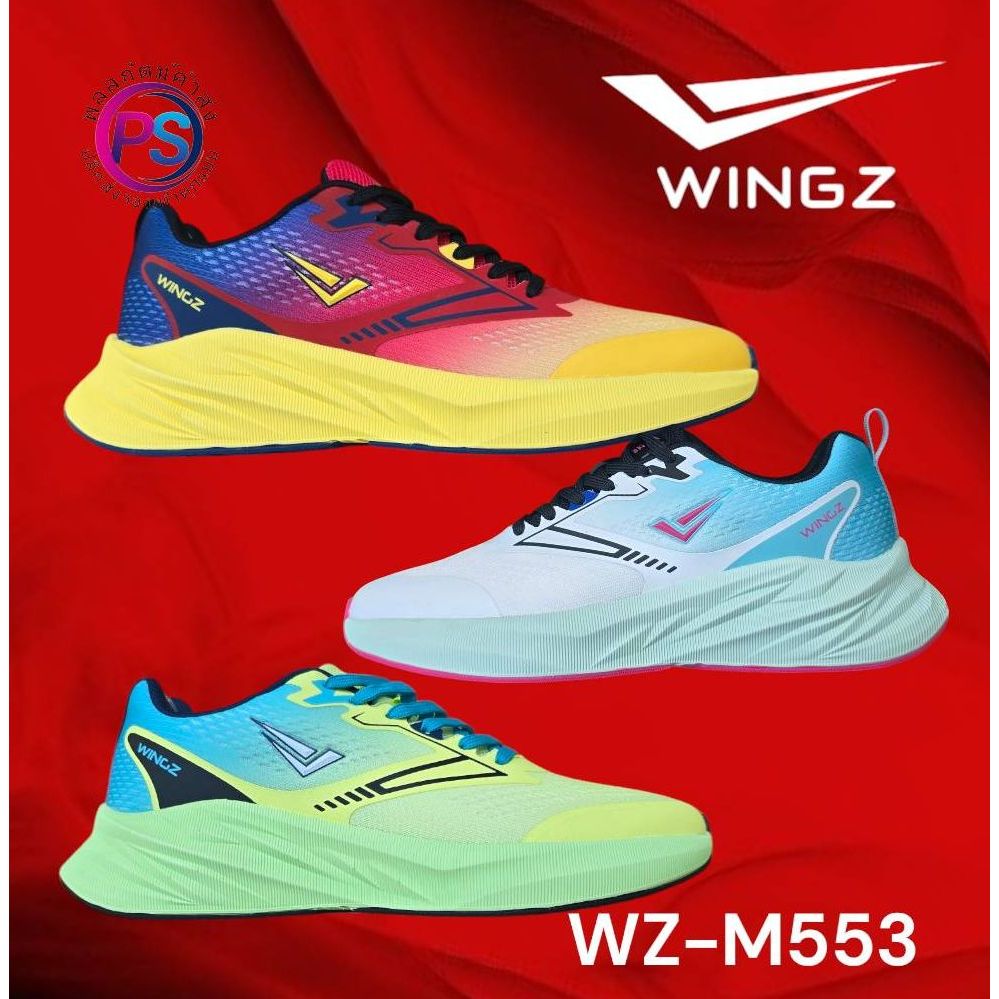WINGZ รองเท้าผ้าใบวิ่ง RUNNING (รุ่น M553 ) ดีไซน์สวย น้ำหนักเบามีทั้ง ...