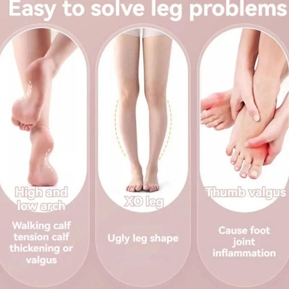 JENNIFERDZ 1 คู่ Toes แยก,ขาบางยกก้นเท้า Arch Trainer,แบบพกพา TPR ลื่น ...