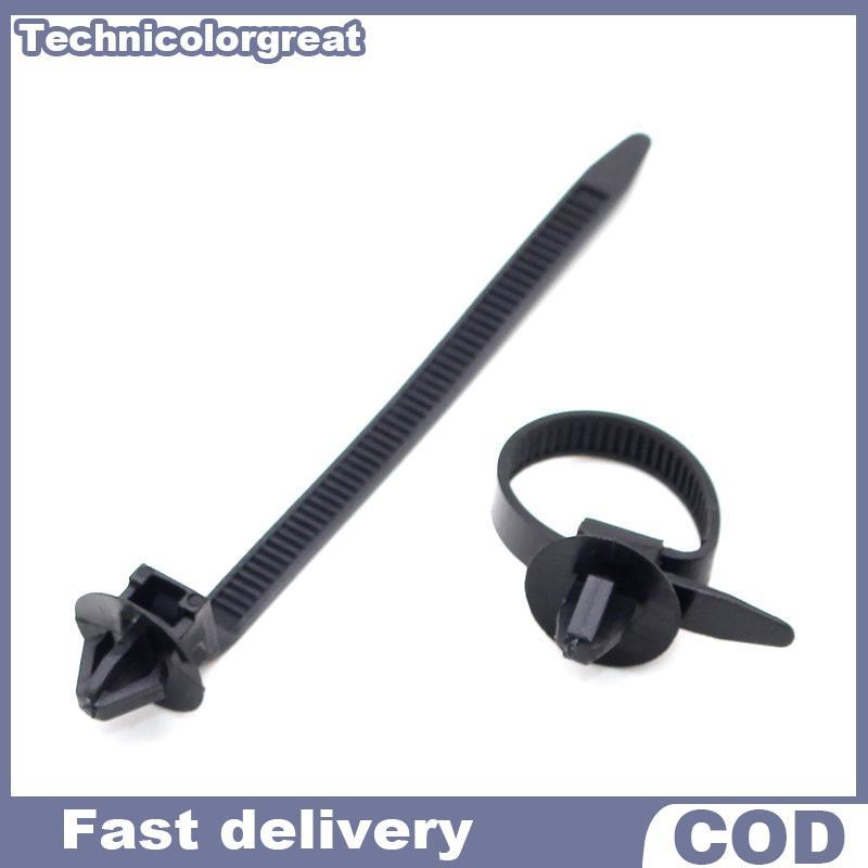 Tcgt 10/20PCS รถไนลอนผูก Push Mount สายรัดสายไฟ Fastener CABLE Clamp คลิป Ties Management รถสายไฟ Great