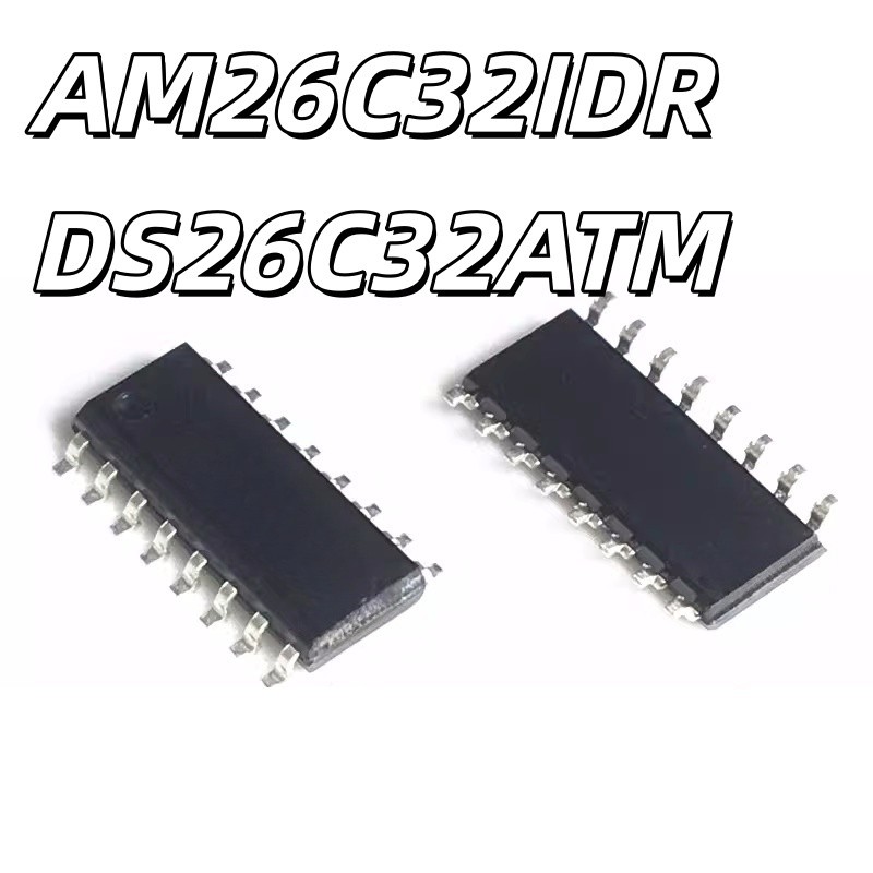 ยี่ห้อใหม่ AM26C32IDR DS26C32ATM ATMX AM DS 26C32 I CDR 26C32C Patch ...