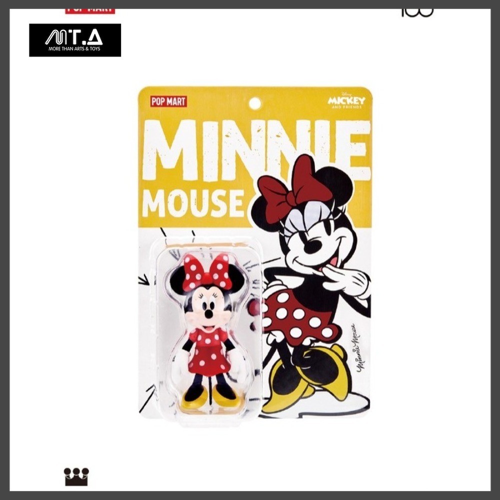 MORETHAN Arts&Toys POP MART Disney Disney Minnie Trendy Figure | Shopee ...