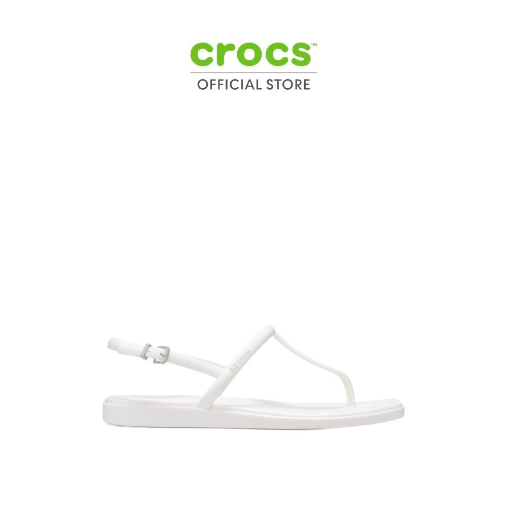 CROCS รองเท้าแตะผู้หญิง MIAMI THONG FLIP รุ่น 209793-0WV - CHALK ...