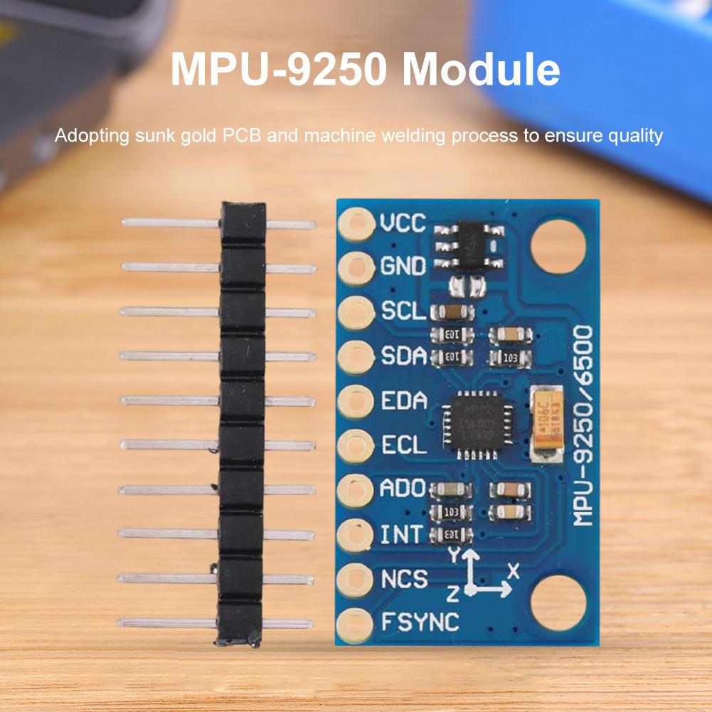 GY-9250 MPU9250 โมดูลเซ็นเซอร์ทัศนคติ 9 แกน/9 แกน IIC/SPI บอร์ด ...