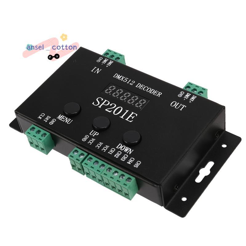 SP201E DMX512 WS2812B WS2811 เป็นตัวถอดรหัสคอนโทรลเลอร์ SPI,รองรับ IC ...
