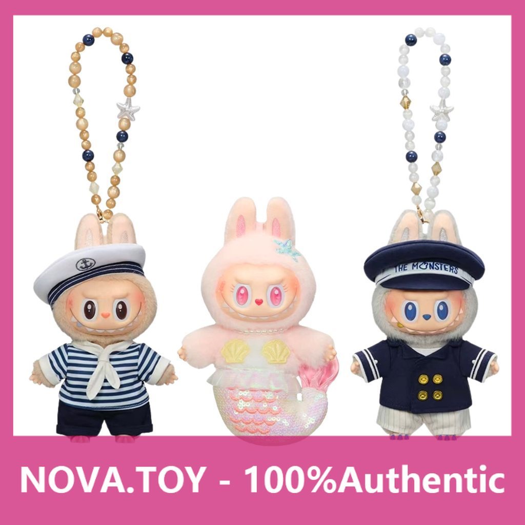 POP MART POP MART Flying LABUBU กัปตัน/LABUBU จี้ตุ๊กตาไวนิลกะลาสี/นาง ...