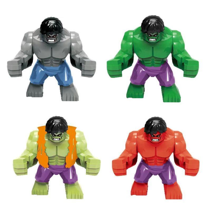 เข้ากันได้กับ Lego Hulk Avengers Building Blocks ตุ๊กตา Hulk Gladiator ...