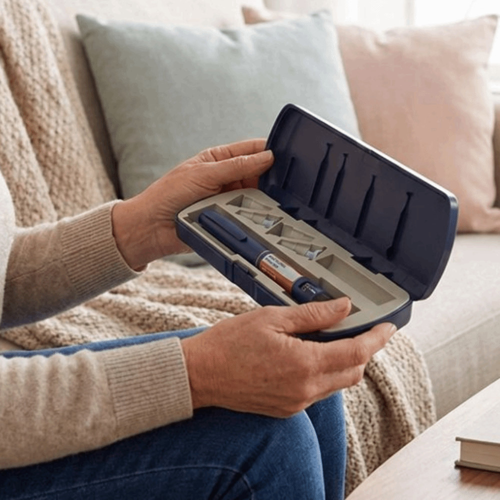 JDZLU Insulin ฉีดปากกา, Universal Multi Grid Insulin Pen Storage Box ...