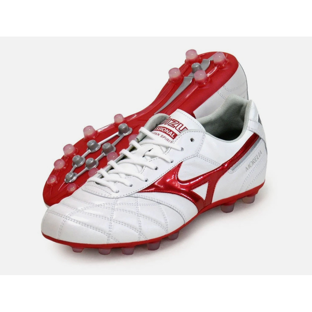 ของแท้ MIZUNO MORELIA II M8 (40th) JAPAN AG red รหัส P1GA250360