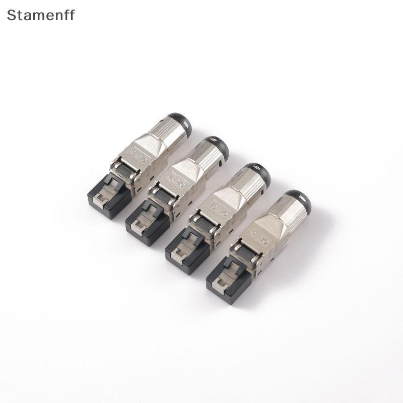 1 ชิ้น RJ45 Shielded Toolless Modular Termination ปลั๊ก RJ45 Cat8 Cat7 ...
