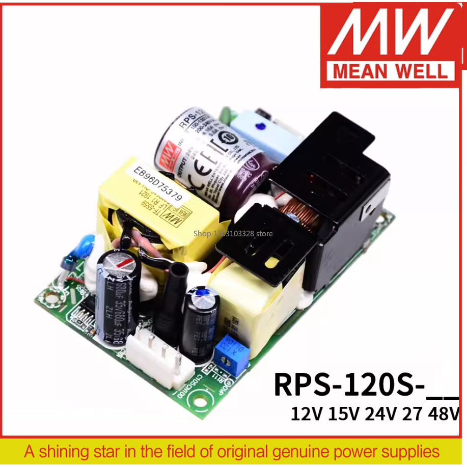 MEAN WELL 120W แหล่งจ่ายไฟทางการแพทย์ RPS-120S RPS-120S-12 12V RPS-120S ...
