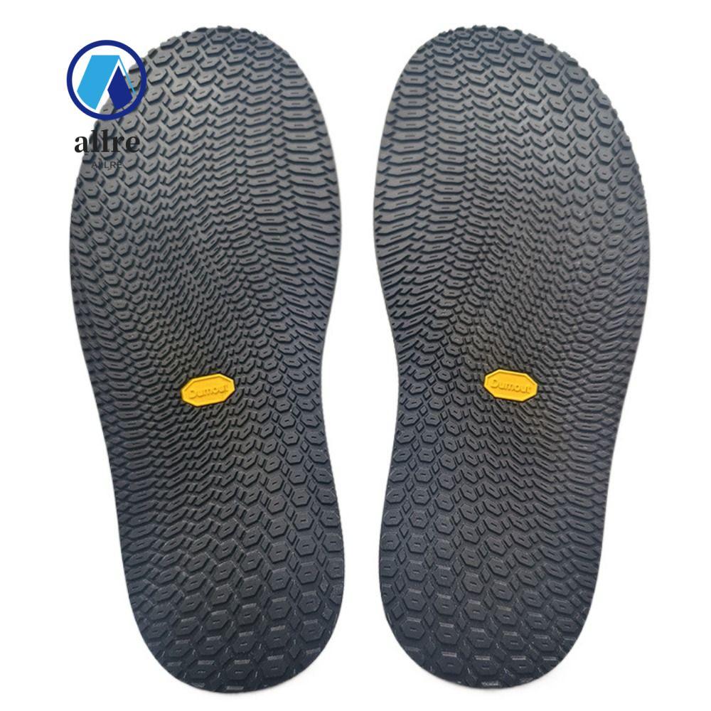 ALLRE 1 คู่ Outsoles Insoles, สวมใส่ยาง Full Sole Repair Patch, รองเท้า ...