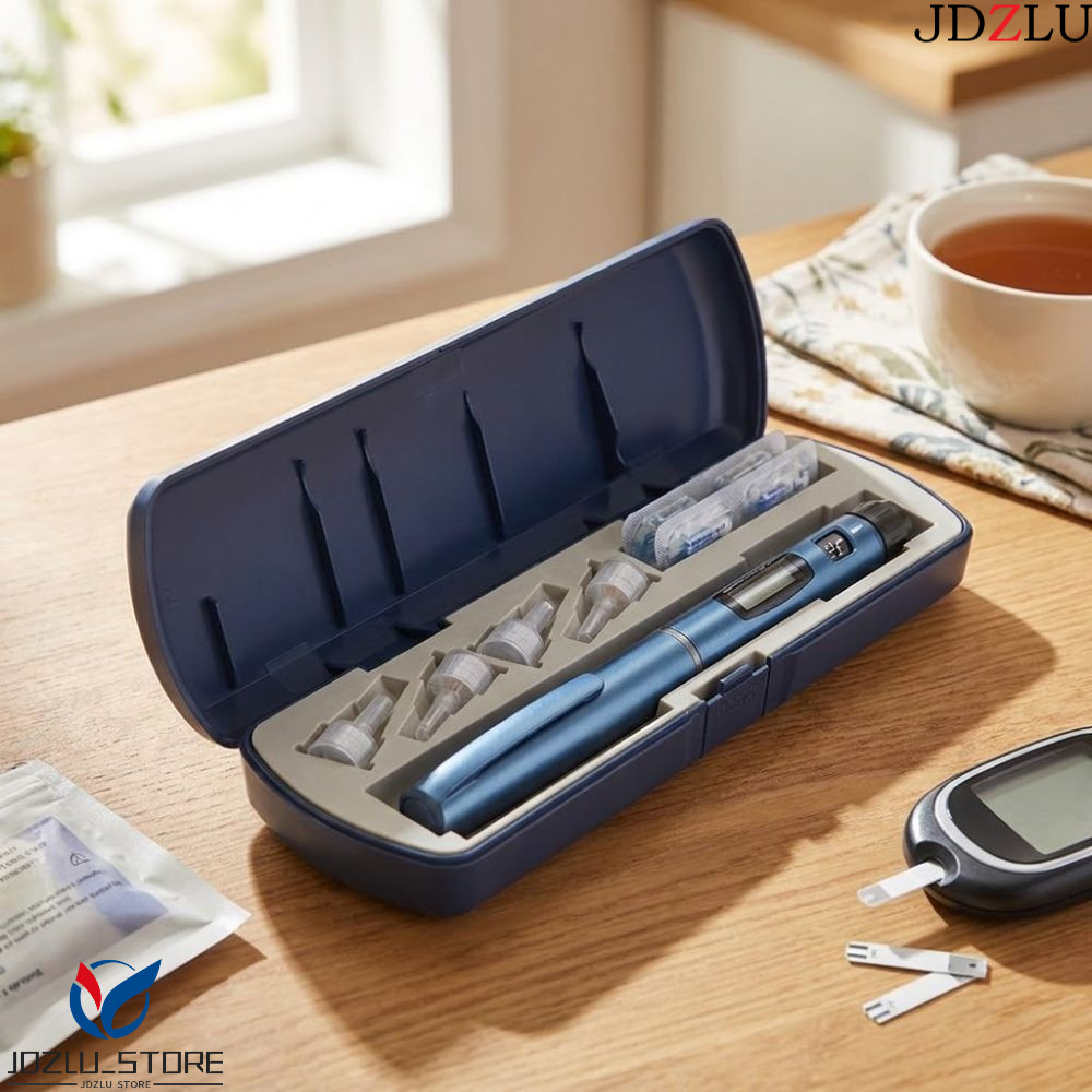 JDZLU Insulin ฉีดปากกา, Universal Multi Grid Insulin Pen Storage Box ...
