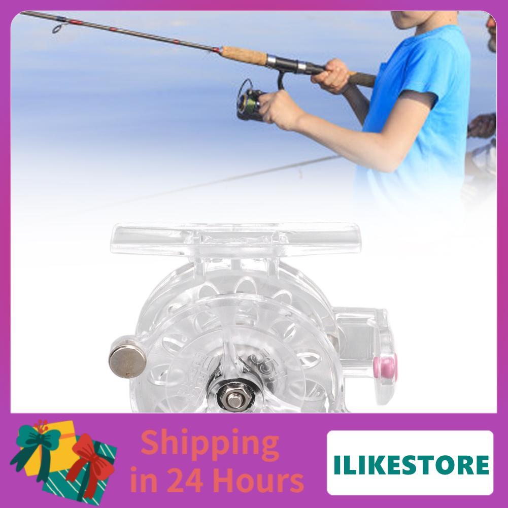 ilikestore Fly Fishing Wheel Reel ม้วนพลาสติกใส สะดวกสบายในการถือ Quick ...
