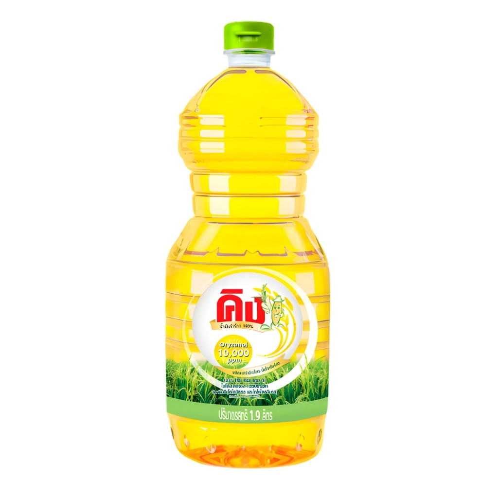 คิง น้ำมันรำข้าว (King Refined Rice Bran Oil 1.9ltr.) | Shopee Thailand