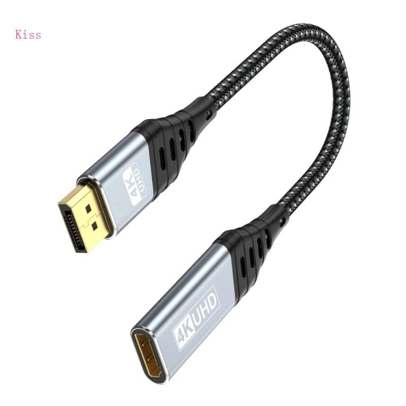 Kiss Relivation to HDTV Adapter Conversion Cable เอนชัวร์ 9Gbps Stable Signal Transfer ที่ 4K30Hz และ 1080P
