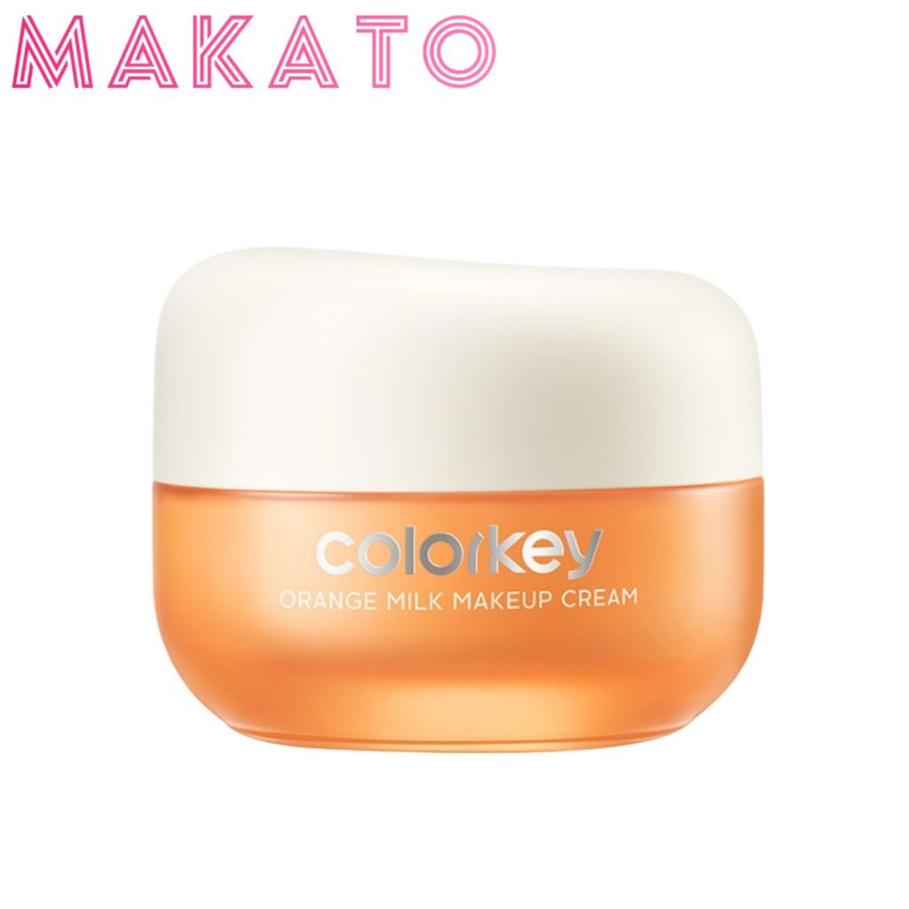 COLORKEY Orange Milk Makeup Cream คัลเลอร์คีย์ เมคอัพเบส เนื้อบางเบา ...
