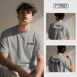 เสื้อยืดโอเวอร์ไซส์ 7th Street รุ่น OC-NYT ทรงสวย ใส่สบาย ผ้า Cotton100% ไม่มีย้วย - Man