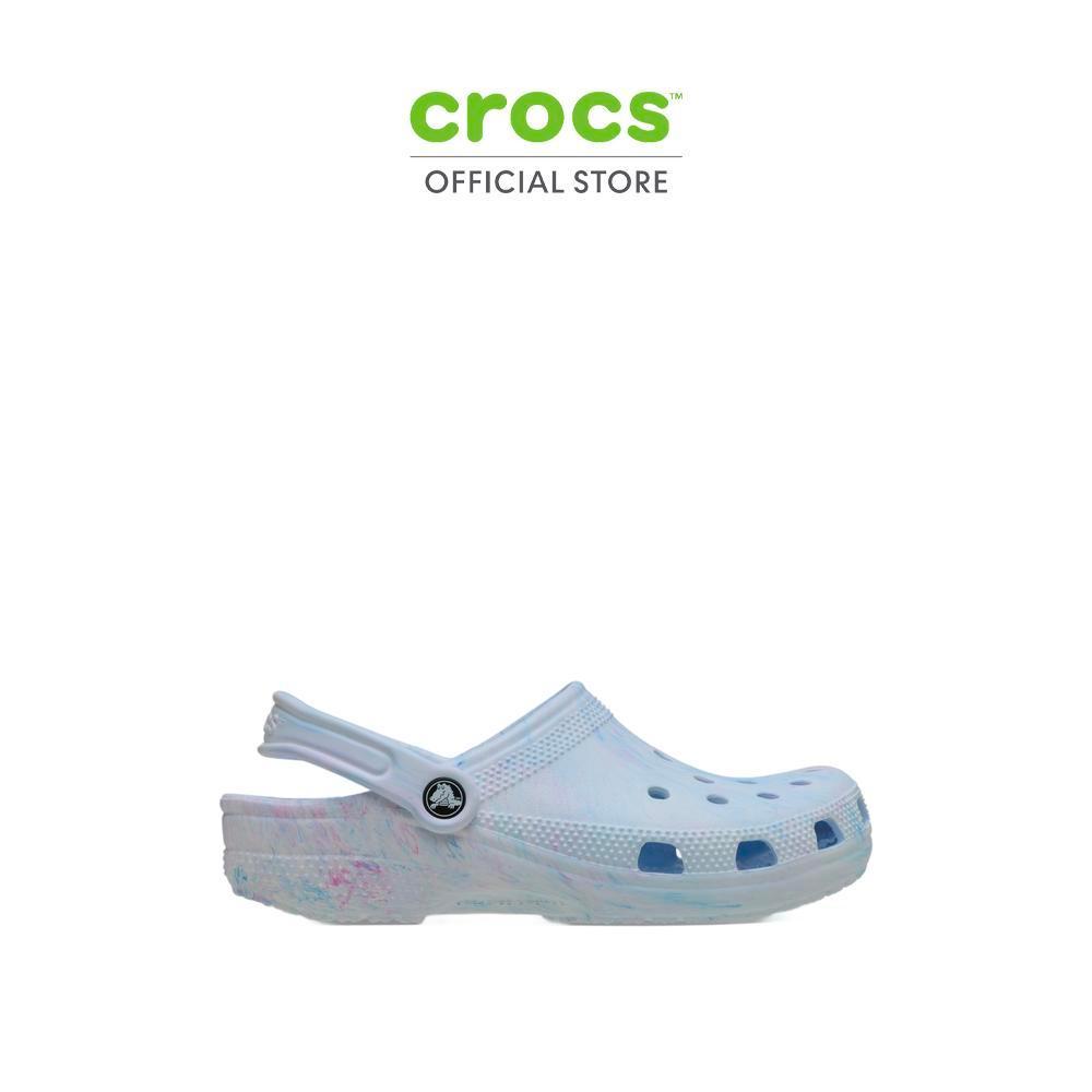 CROCS รองเท้าลำลองผู้ใหญ่ CLASSIC WATERCOLOR MARBLED CLOG รุ่น 211583 ...