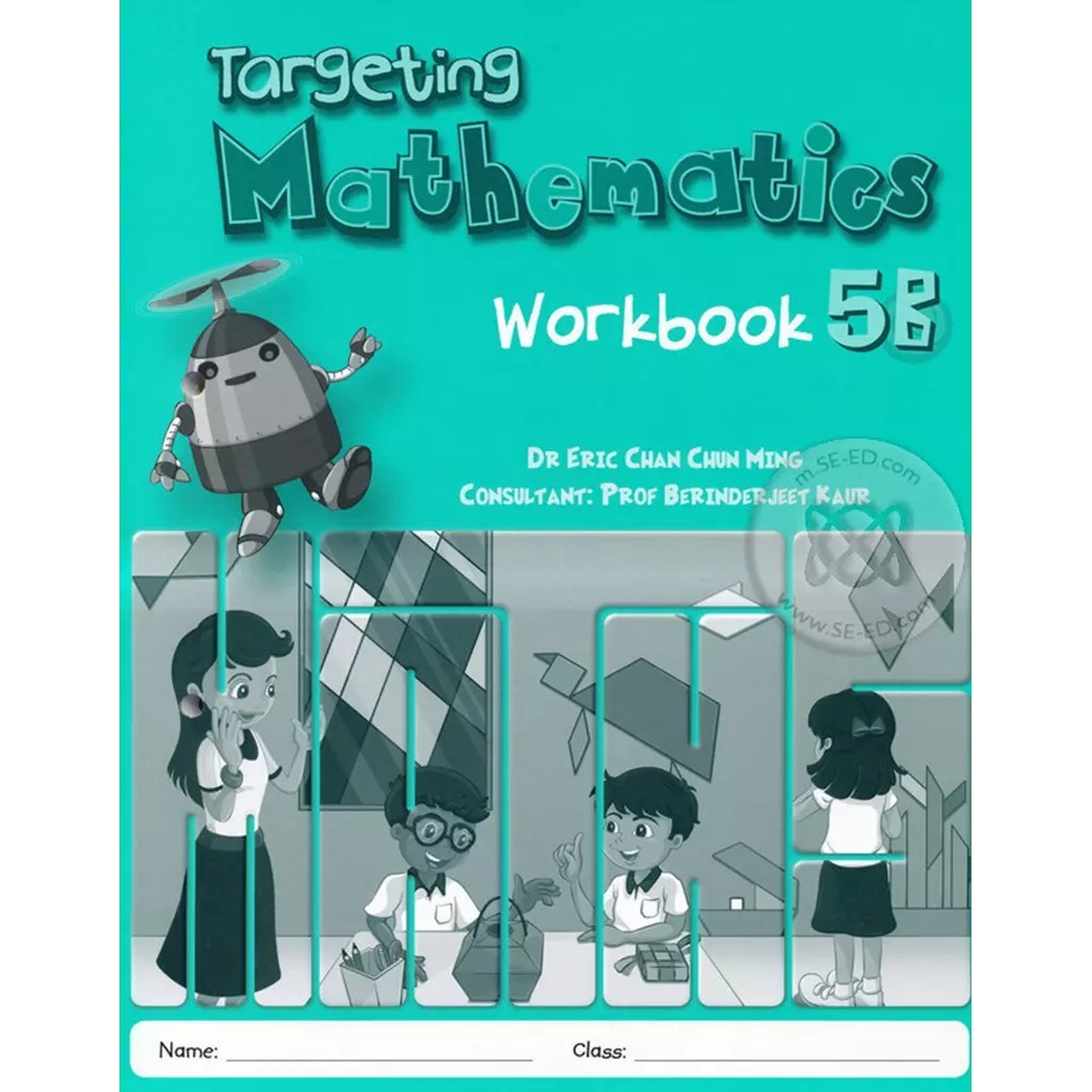Bundanjai (หนังสือ) Targeting Mathematics 5B : Workbook (P) | Shopee ...