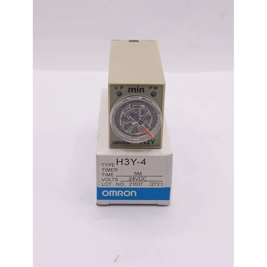แท้ทนทาน Timer Omron H3Y-4. 12v DC24vdc 220vac 5s 10s 30s ุ60S, 5m, 10m ...