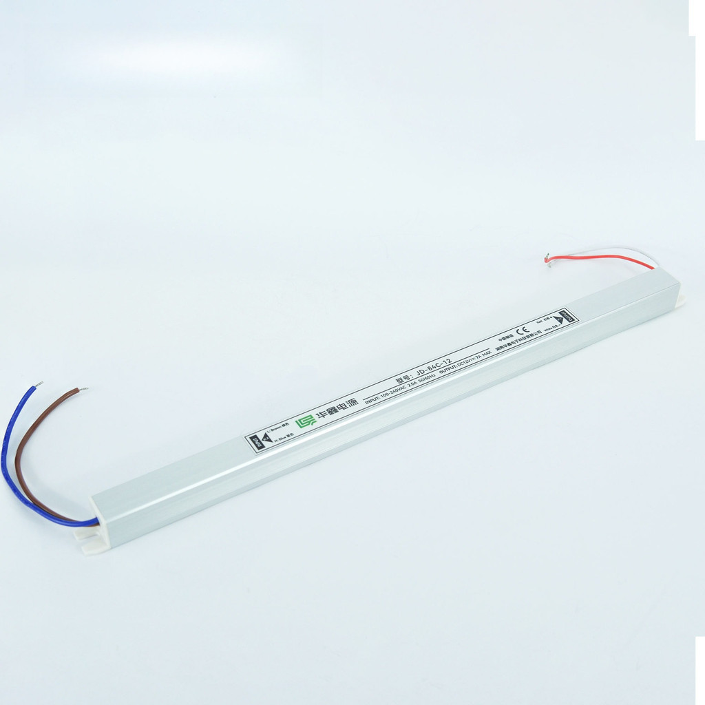 Power Supply LED DC 12V 18w 24w 36w 48w 60w 72w แบบบางพิเศษ หม้อแปลงไฟ ...