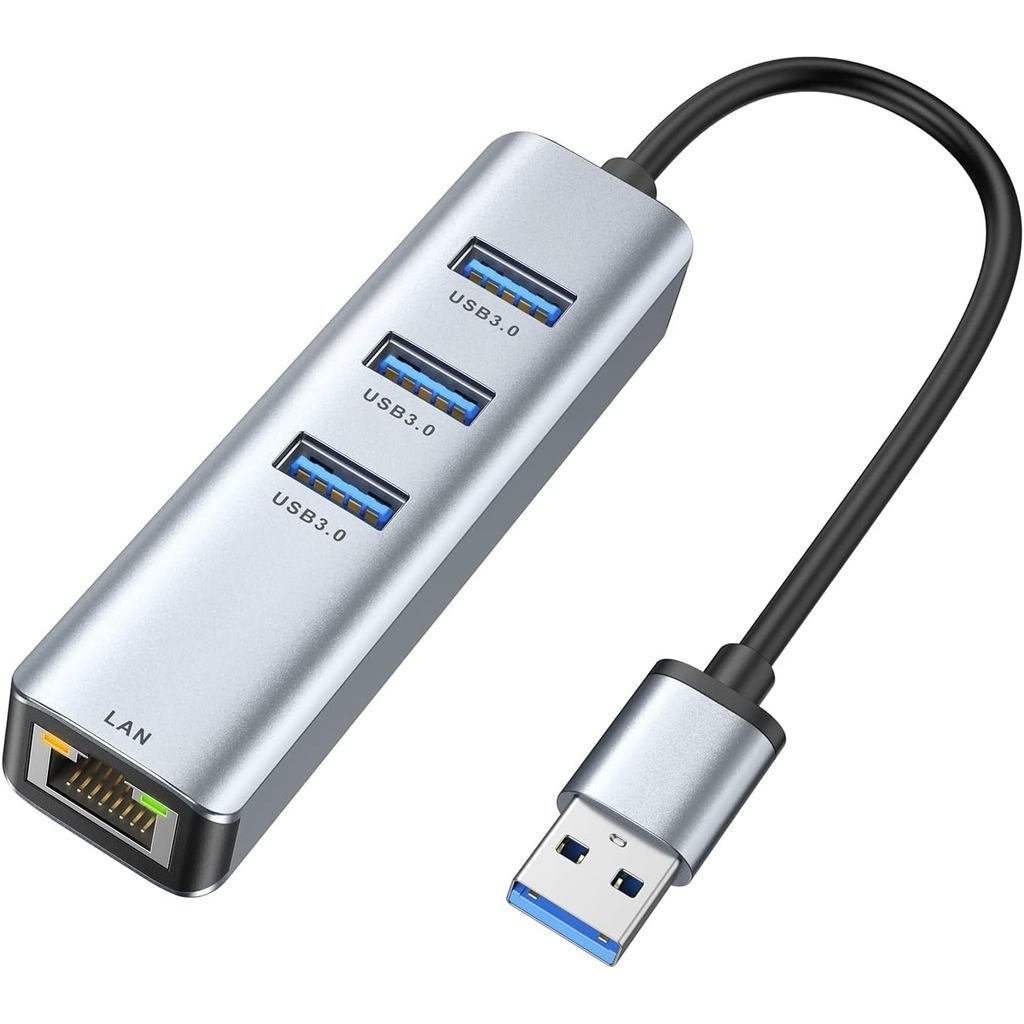 อะแดปเตอร์ USB 3.0 เป็น Ethernet, ABLEWE ฮับ USB 3.0 3 พอร์ตพร้อมอะแดป ...