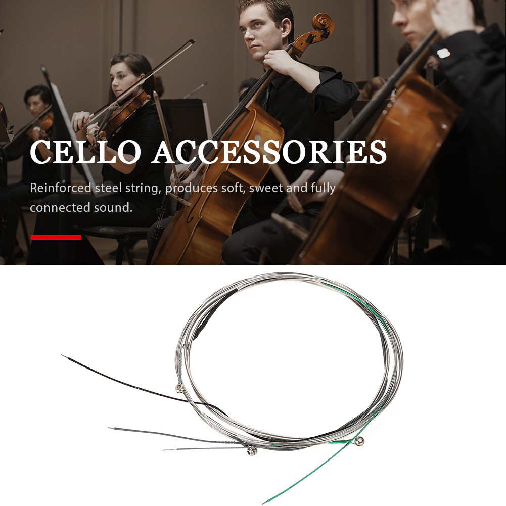 Outstyle-TH Professional ลวดเหล็ก Cello Strings V80 เครื่องดนตรีอุปกรณ์ ...