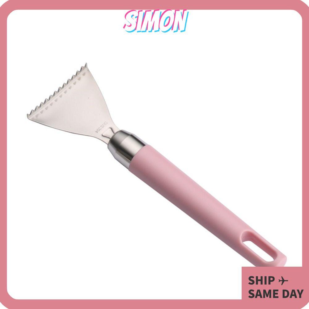 เครื่องถอดเกล็ดปลา SIMON, สแตนเลส ABS Handle Fish Scale Scraper ...