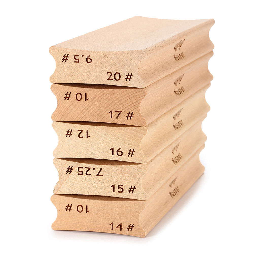 บล็อกขัดกีตาร์ไม้ Dual Purpose Radius Sanding Blocks Fret Wire Leveling ...