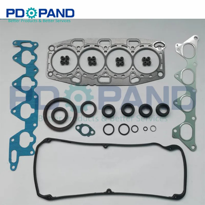 4G92 4G93 ชุดเครื่องยนต์ Overhaul Rebuilding ปะเก็นชุด MD970445 สําหรับ ...