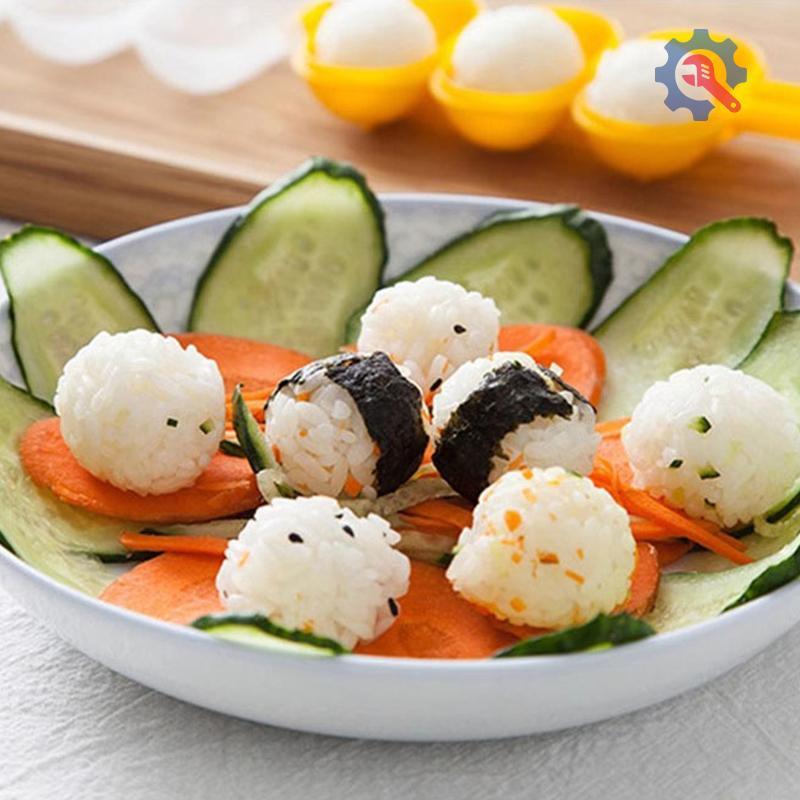 [GEX] เครื่องปั่นข้าวปั้น DIY Rice Baller Shakers Lunch Maker Mould ...