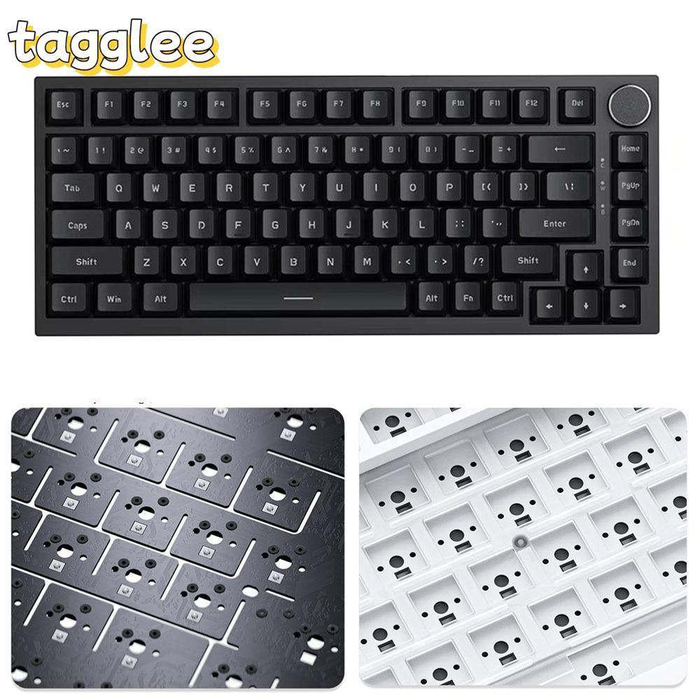 TAGGLEE Gaming Keyboard, AK820 Silent Mechanical Keyboard, With Knob ...