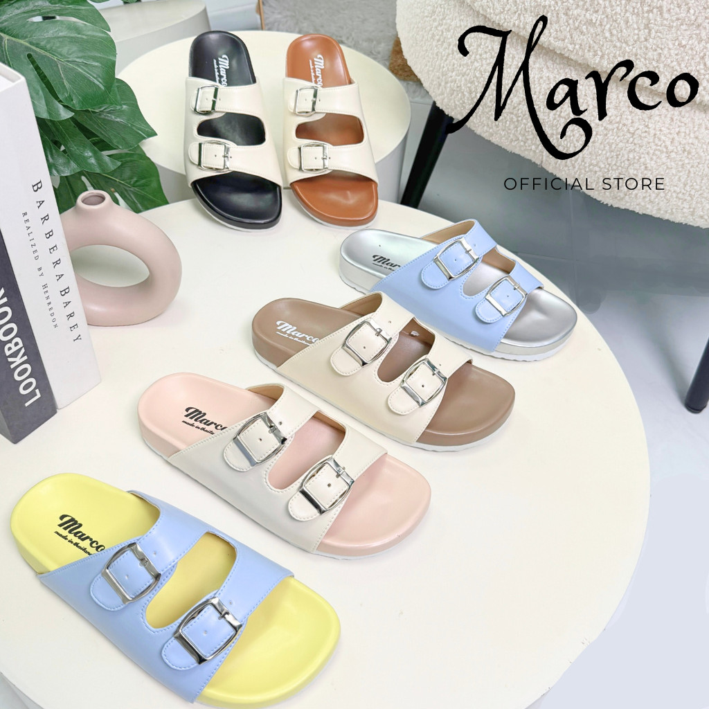 รองเท้าแตะ MARCO G1007 คาดเข็มขัด