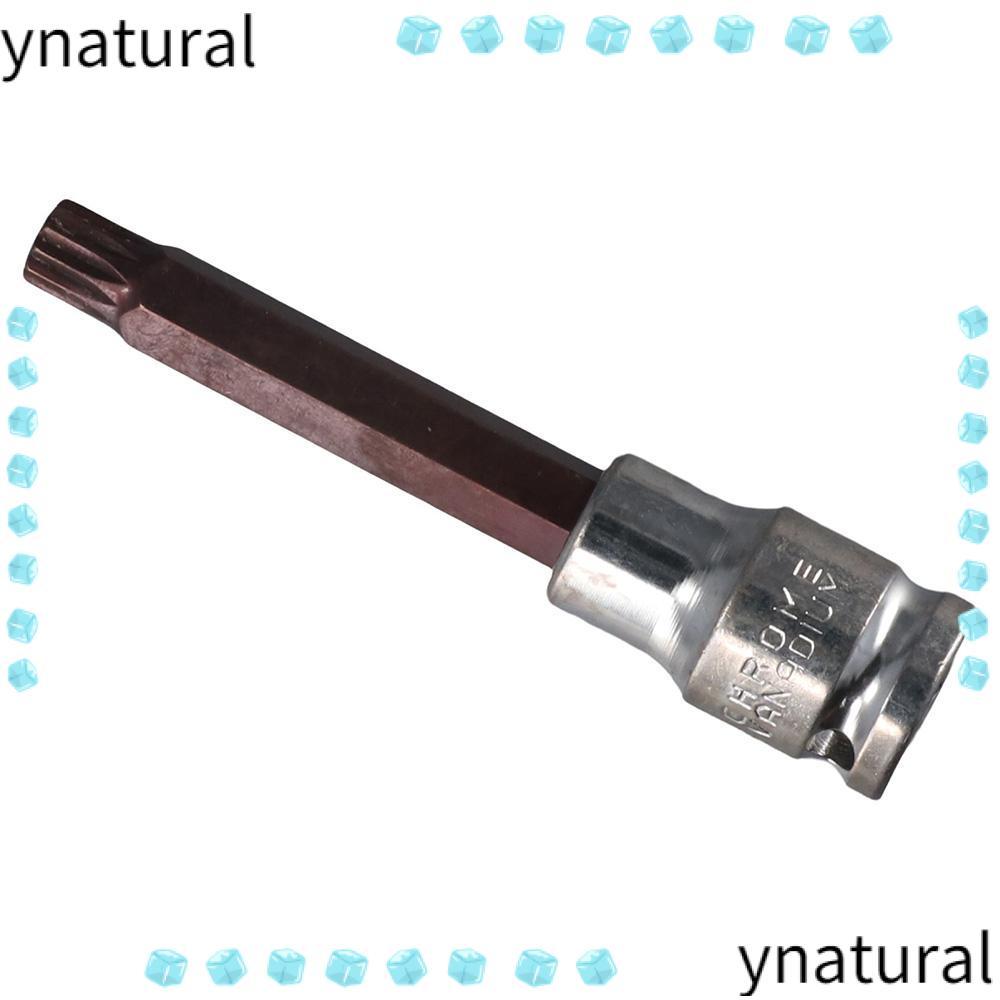 YENATURAL Triple Square Bit, M10 CR-V Sockets Spline Bit Socket, Slide ...