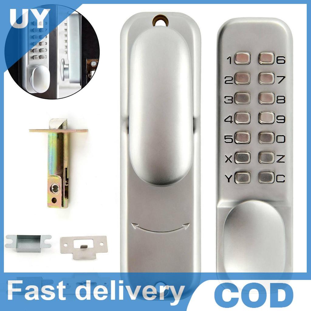 Null Mechanical Digital Door Lock ปุ่มกดล็อครหัสผ่าน Key Pad รหัสรวมกัน ...