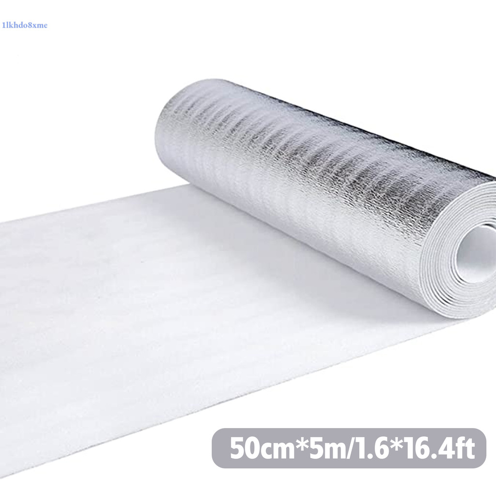 COD 1 Roll 5/10m Radiator Reflective Film Wall Thermal Insulation ...