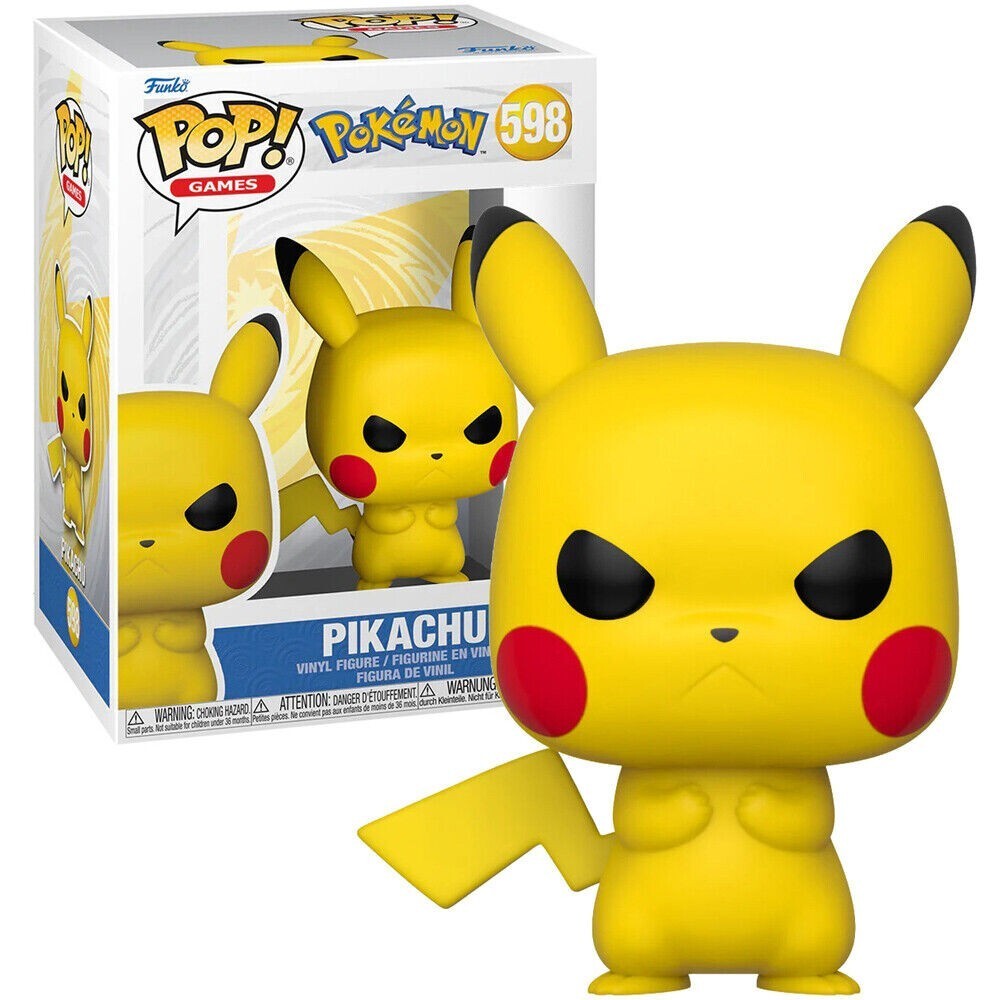 POKEMON GRUMPY PIKACHU 3.75