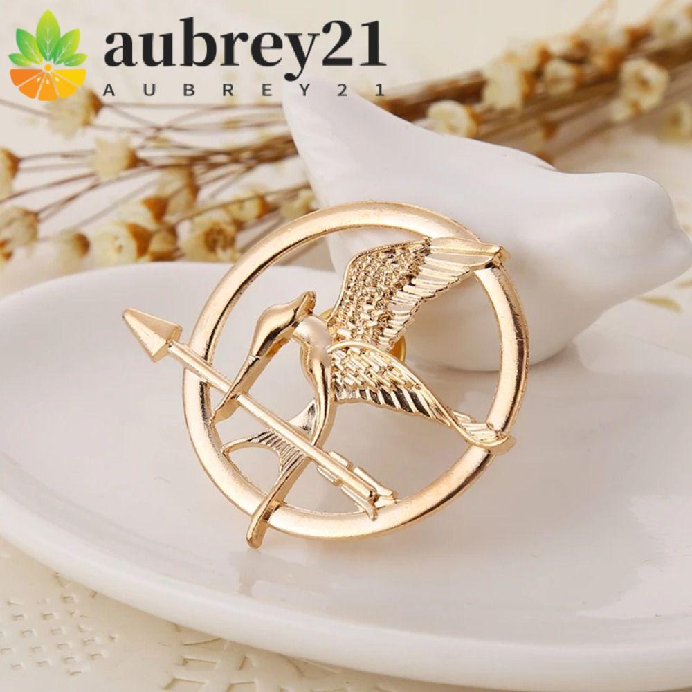 เข็มกลัด.Mockingjay.Badge.Lapel.Pins สไตล์วินเทจแพงค์ ทำจากโลหะผสม ...