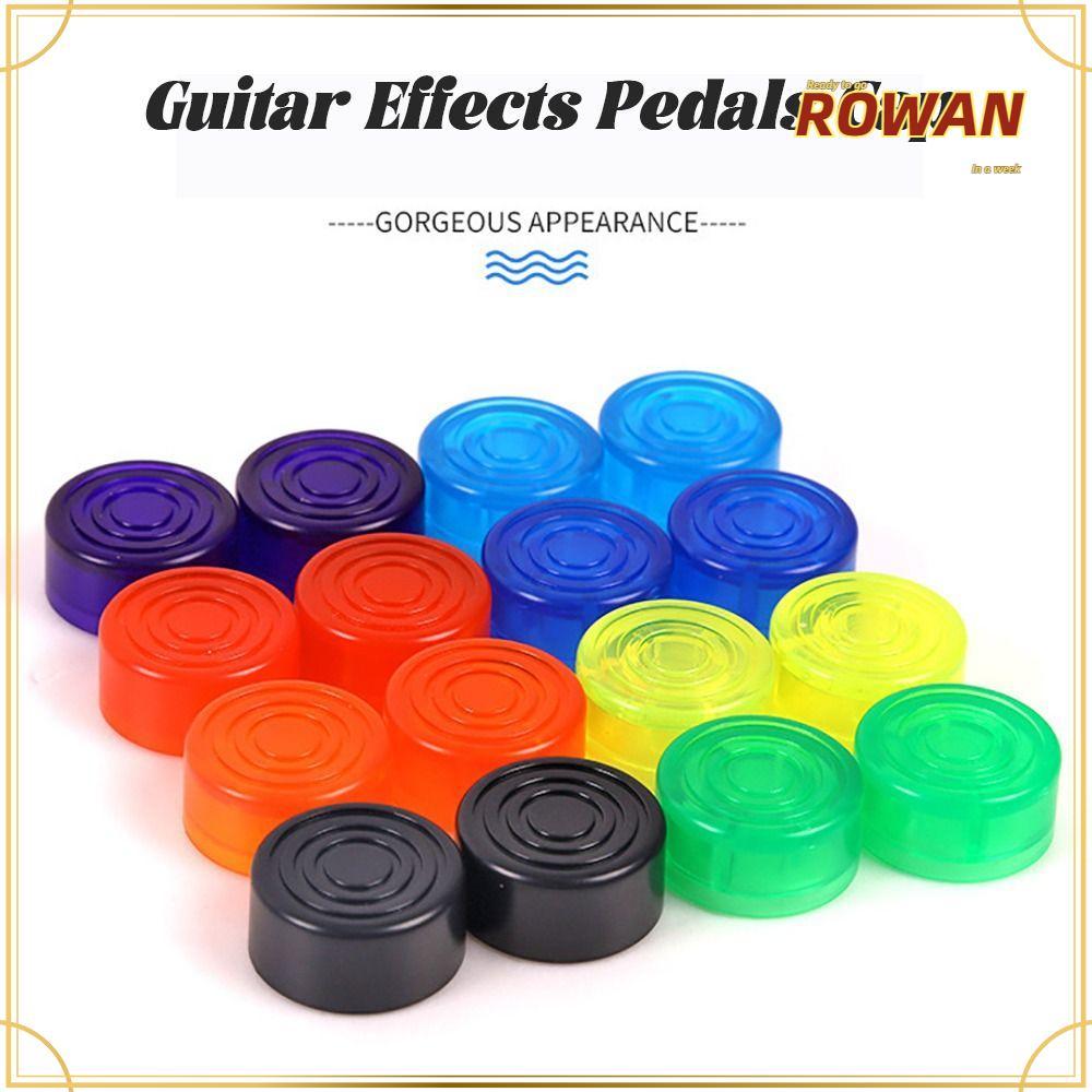 ROWANTH Footswitch Topper Cover,หลายสี ABS กีตาร์เหยียบ,คุณภาพสูงกีตาร์ ...