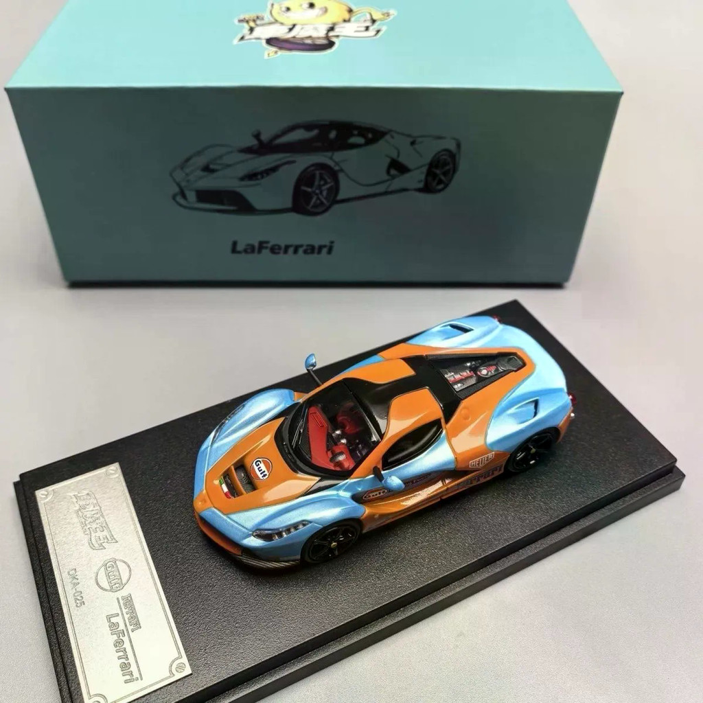 รถ Demon King 1/64 Ferrari LaFerrari F150 Gulf โลหะผสมรถDiecastรุ่นของ ...