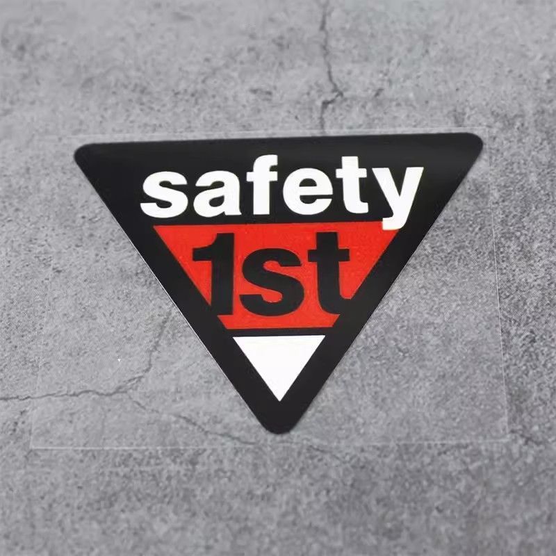 SAFETY 1ST SAFETY First Creative สติกเกอร์เตือนสะท้อนแสงหมวกกันน็อครถ ...