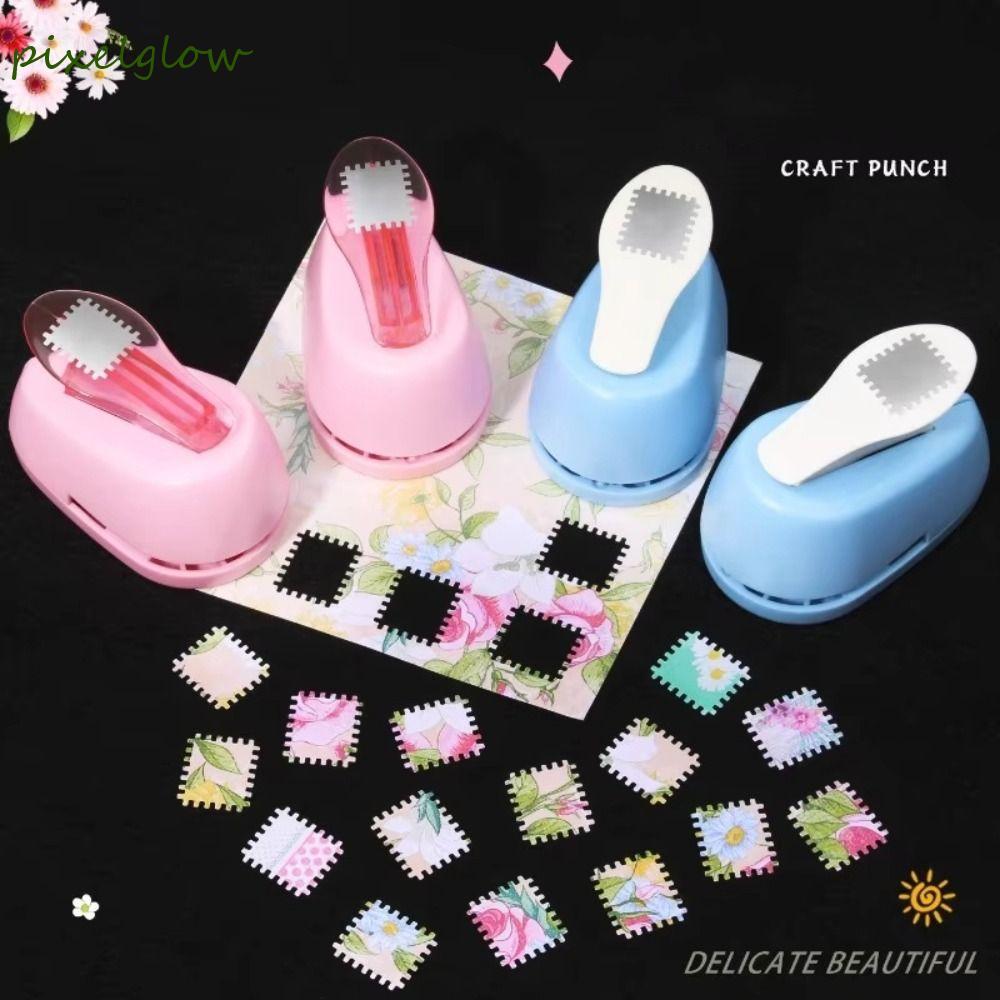 PIXELGLOW Stamp Border Punches Maker Hole Puncher ลายนูน|เครื่องเขียน ...