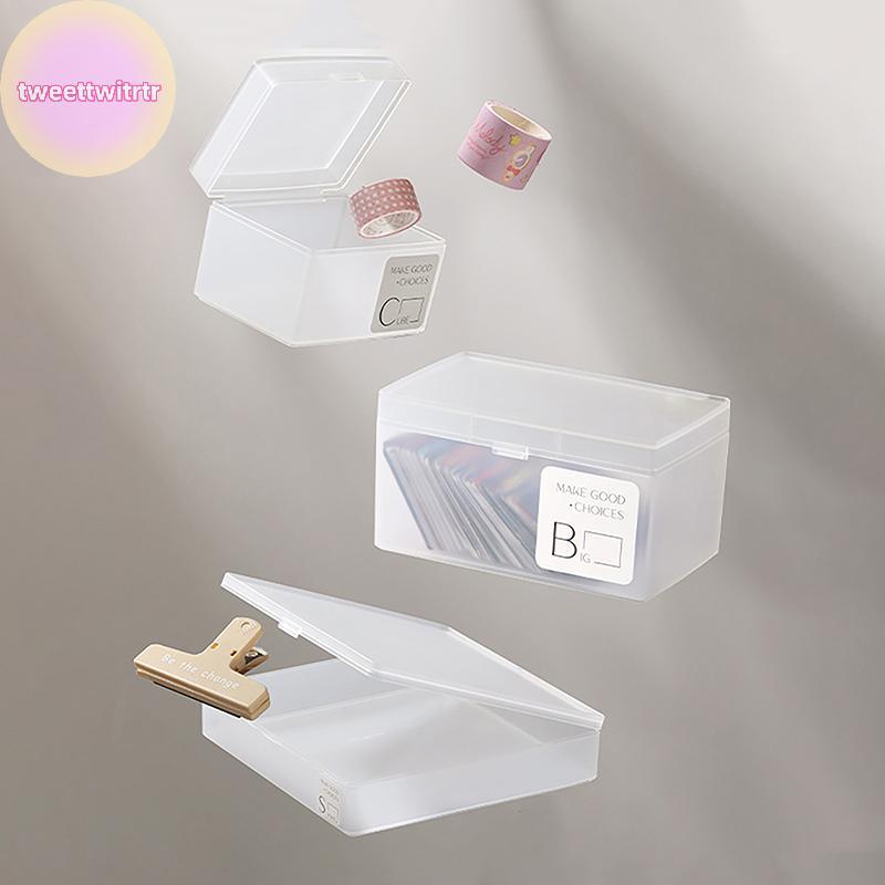 TRWITR Idol Photo Storage Case กล่องพลาสติกใส Kpop Photocards ...